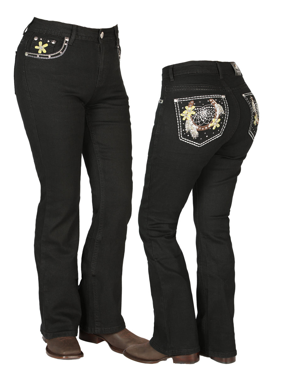 Womens Black Centenario Jeans 44958