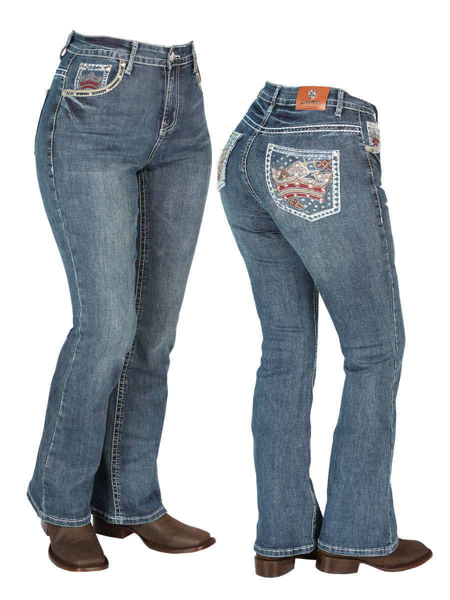 Womens Dark-Blue Centenario Jeans 44962