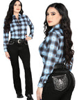 Centenario Bootcut Denim Jeans - Black 45028