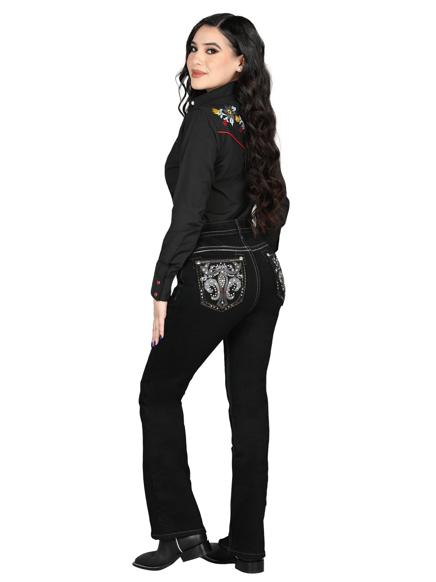 Centenario Bootcut Denim Jeans - Black 45030