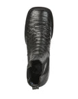 El General Men’s Python Imitation Black Ankle Boots 45093