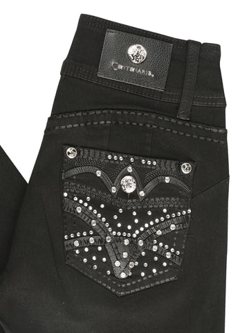 Centenario Hip-Up Skinny Denim Jeans - Black 45318