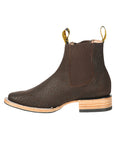 El General Men’s Ankle Boots - Bull Neck Leather Moka 45341