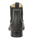 El General Men’s Leather Ankle Boots - Black 45420
