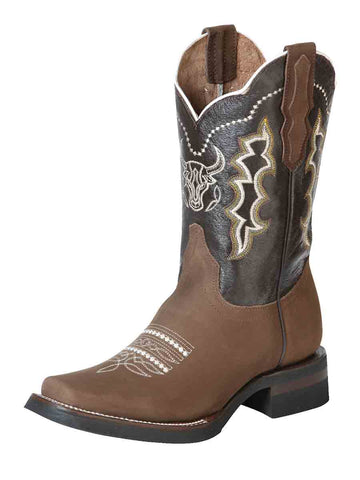 El General Rodeo Boot - Nobuck Camel 51113