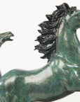 Arabian Horses Galloping Western Equestrian Art Bronze Limited Edtion Sculpture