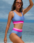 Sabrina High Waisted Bikini Swimsuit