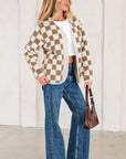 Emery Sherpa Front Chunky Jacket