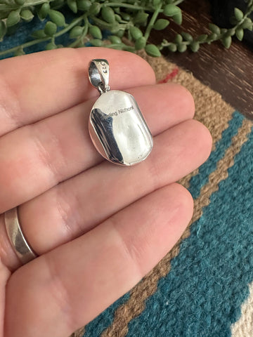 Beautiful Handmade Sterling Silver Cowboy Hat Pendant