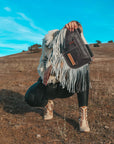 Maria Cowhide Fringe Purse