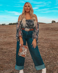The Claudette Wristlet / Crossbody a Haute Southern Hyde by Beth Marie Exclusive