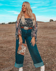 The Claudette Wristlet / Crossbody a Haute Southern Hyde by Beth Marie Exclusive
