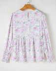 Amari Shirred Balloon Sleeve Blouse