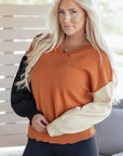 Abigail Edge Bubble Sleeve Sweater