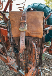 THE LANCASTER - TOOLED LEATHER | PURSE