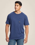 Rebar Cotton Strong T-Shirt- Navy Heather
