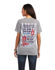Ariat Singing The Blues Tee- Charcoal Grey