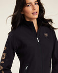 New Team Softshell Jacket-BLACK/LEOPARD