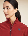New Team Softshell Jacket- ROUGE RED/CELESTIAL SERAPE