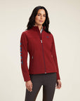 New Team Softshell Jacket- ROUGE RED/CELESTIAL SERAPE