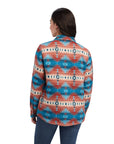 Shacket Shirt Jacket- FIERY JACQUARD