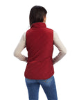 Dilon Reversible Insulated Vest-ROUGE RED