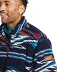 Fleece Chimayo Jacket- NEW MEXICO NAVY