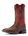 Sport Pardner Western Boot-MATTE REBEL BROWN