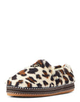 Snuggle Slipper- Cream Leopard
