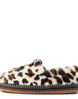 Snuggle Slipper- Cream Leopard