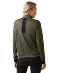Breathe 1/2 Zip Sweatshirt-Beetle