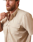 VentTEK Outbound Fitted Shirt-Oxford Tan