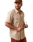 VentTEK Outbound Fitted Shirt-Oxford Tan