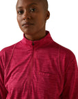 Rebar Evolve 1/2 Zip Top-CHERRIES JUBILEE