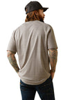 Rebar Cotton Strong T-Shirt-PORTABELLA HEATHER