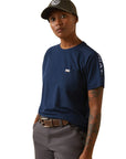Rebar Heat Fighter T-Shirt-NAVY/ DUSK