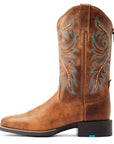 Round Up Back Zip Western Boot