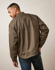 Rebar Stretch Canvas Bomber Jacket