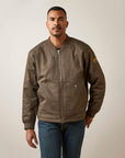 Rebar Stretch Canvas Bomber Jacket