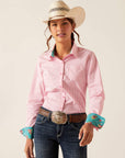 Ariat Women's Pink Stripe Kirby Shirt