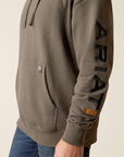 Rebar Graphic Hoodie-BELUGA HEATHER|BLACK