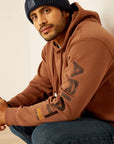Rebar Graphic Hoodie-AZTEC|COFFEE BEAN