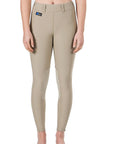 X Large Irideon Kids Issential Stretch Breathable Horse Riding Tight Classic Tan