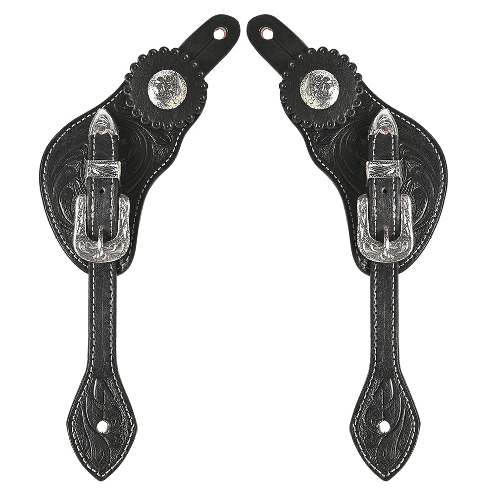 Hilason Western Style Men &amp; Womens Spur Straps for Horse Riding, Barrel Racing,Show,and Rodeo