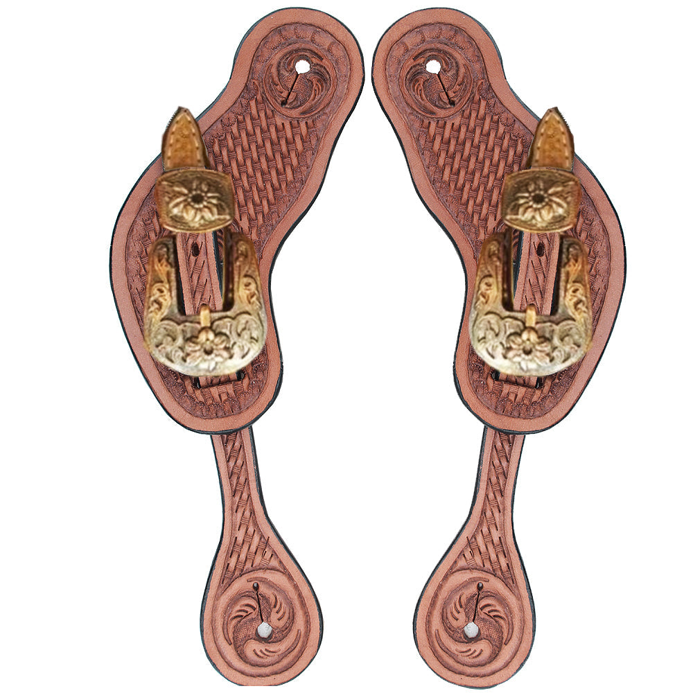 Hilason Western Style Men &amp; Womens Spur Straps for Horse Riding, Barrel Racing,Show,and Rodeo