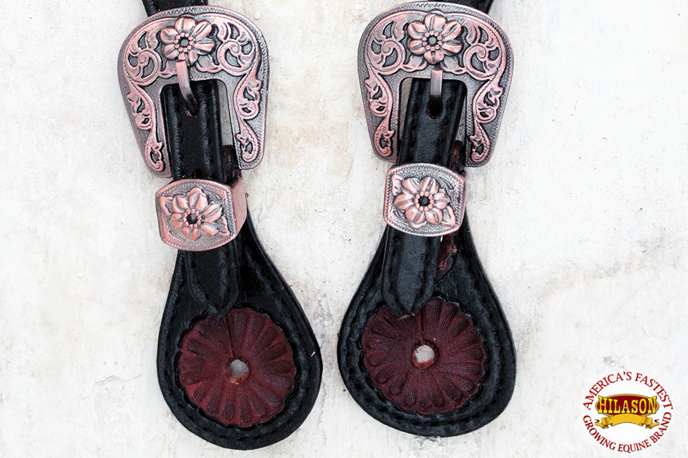 Hilason Western Style Men &amp; Womens Spur Straps for Horse Riding, Barrel Racing,Show,and Rodeo