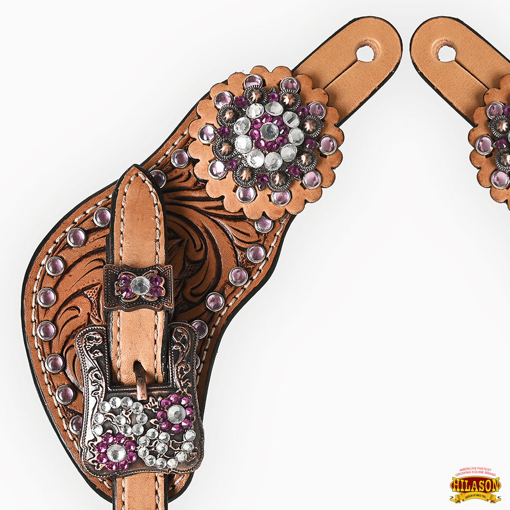 Hilason Western Style Men &amp; Womens Spur Straps for Horse Riding, Barrel Racing,Show,and Rodeo