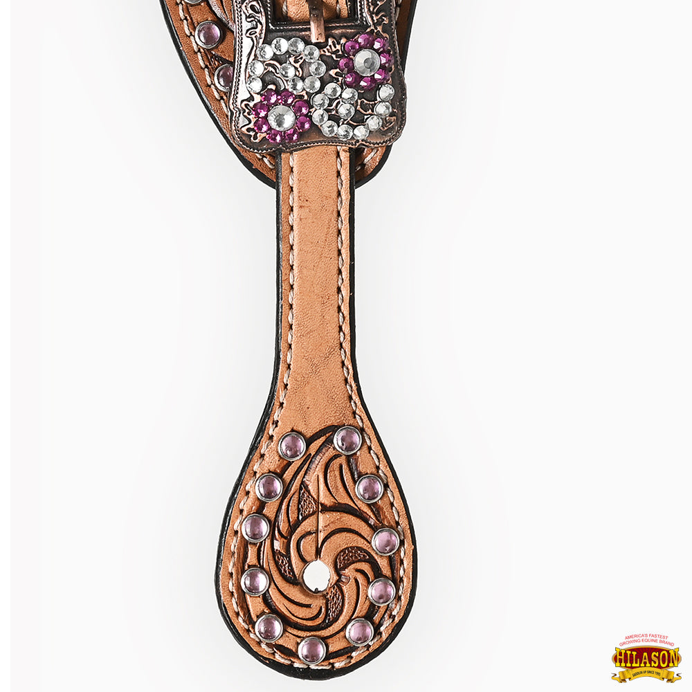 Hilason Western Style Men &amp; Womens Spur Straps for Horse Riding, Barrel Racing,Show,and Rodeo