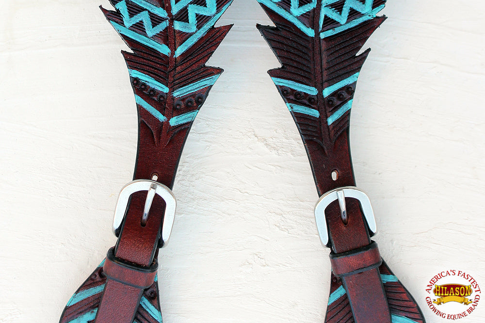 Hilason Western Style Men &amp; Womens Spur Straps for Horse Riding, Barrel Racing,Show,and Rodeo