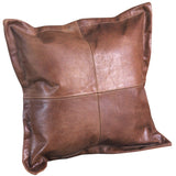 Hilason New Genuine Antique Vintage  Leather Pillow Cushion Cover